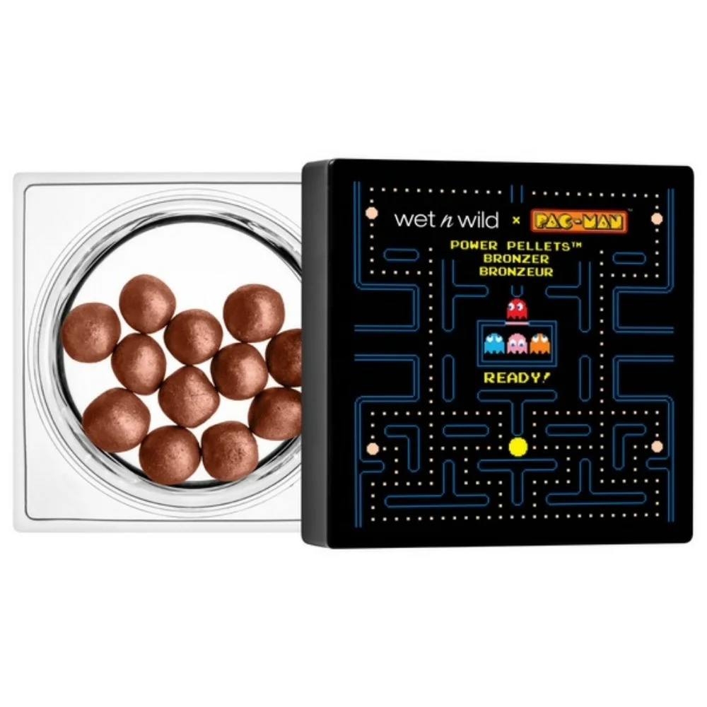 new Wet n Wild Pac Man Collection Bundle Lip Scrub & Bronzer